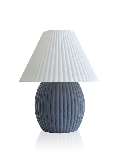 Modern yatak odası dekorasyonu için gri konik abajur Friloon